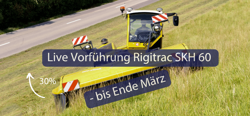 Blogbeitragsbild: Rigitrac SKH 60 - Hangausgleich - Live Vorführung