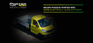 Der neue Piaggio Porter NPE - jetzt verfügbar