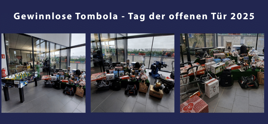 Gewinnlose Tombola Tag der offenen Tür
