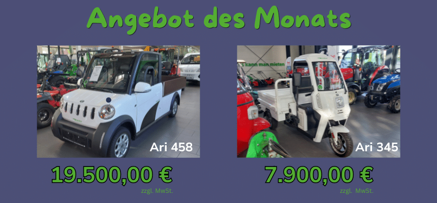 Angebot des Monats